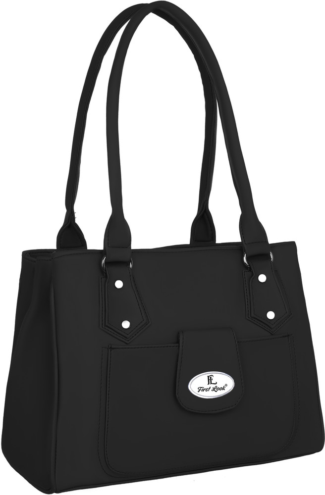 FL first look Women Black Shoulder Bag