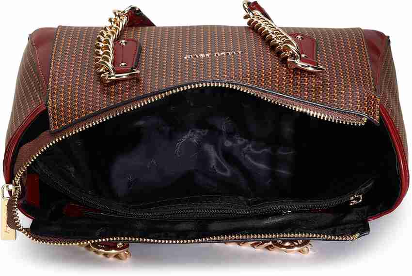 Buy Allen Solly Women Brown Hand-held Bag Brown Online @ Best