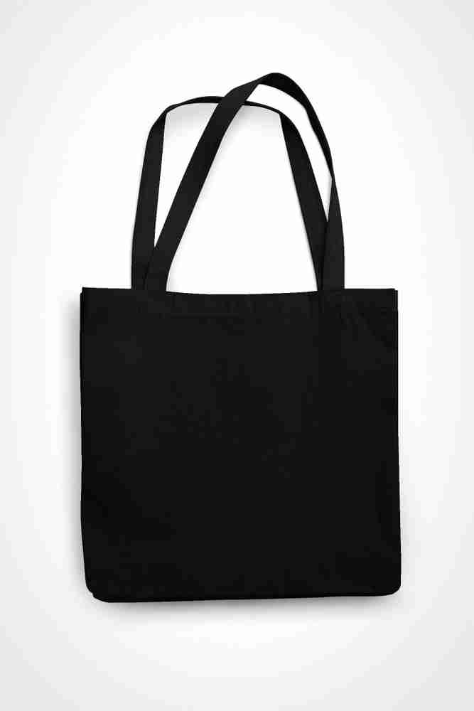 Plain black tote sales
