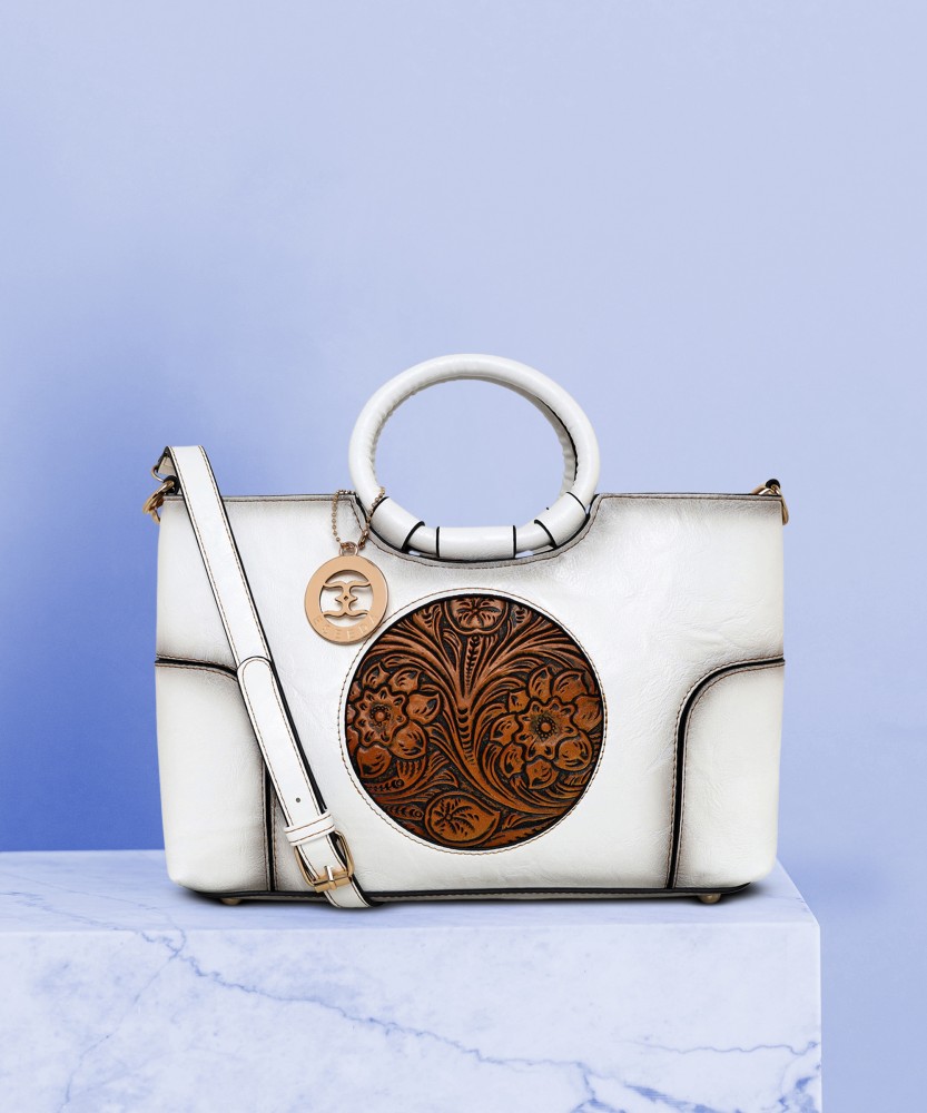 Buy Off White Handbags for Women by ESBEDA Online