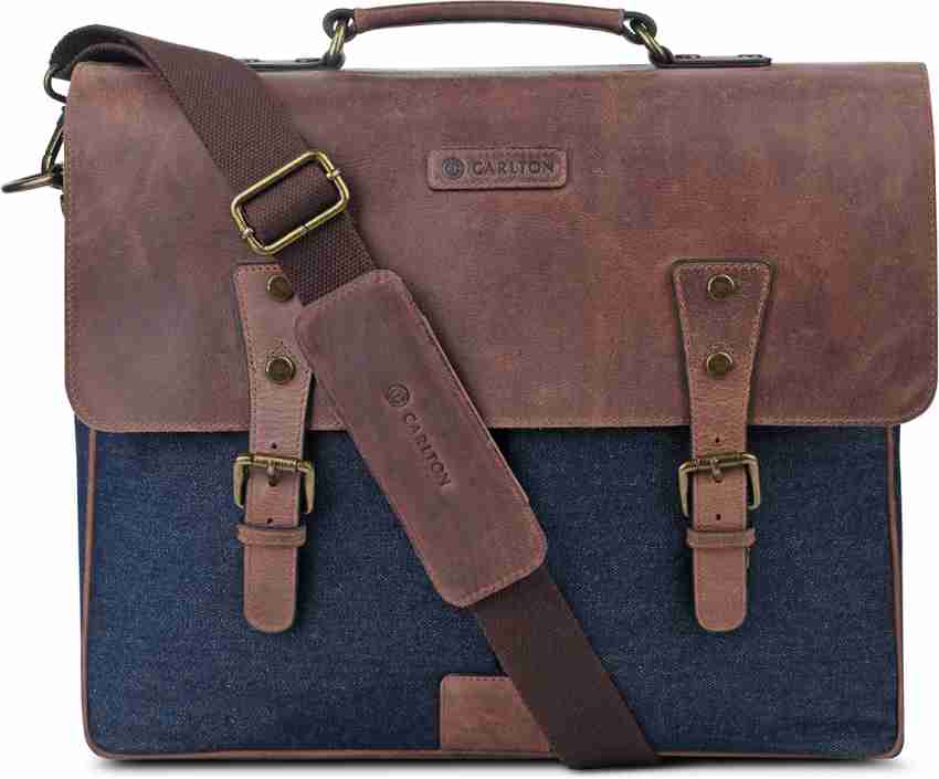 Carlton leather hotsell laptop bags