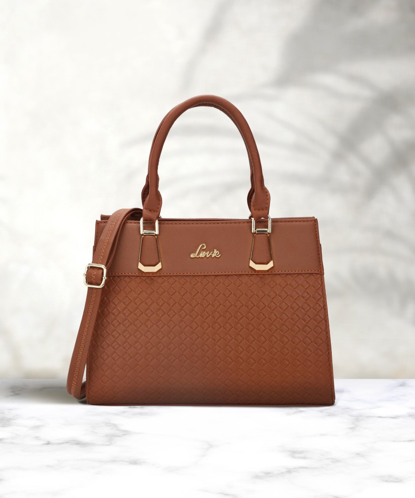 Buy LAVIE Women Brown Satchel Tan Online @ Best Price in India