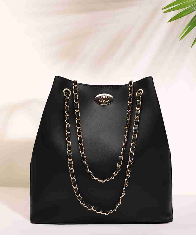 Buy Fargo Women Black Shoulder Bag Black Online @ Best Price in India |  Flipkart.com