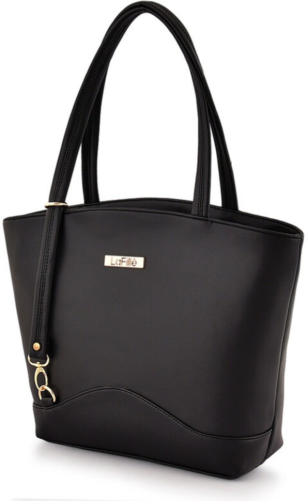 Buy LaFille Black Handbag For Women & Girls