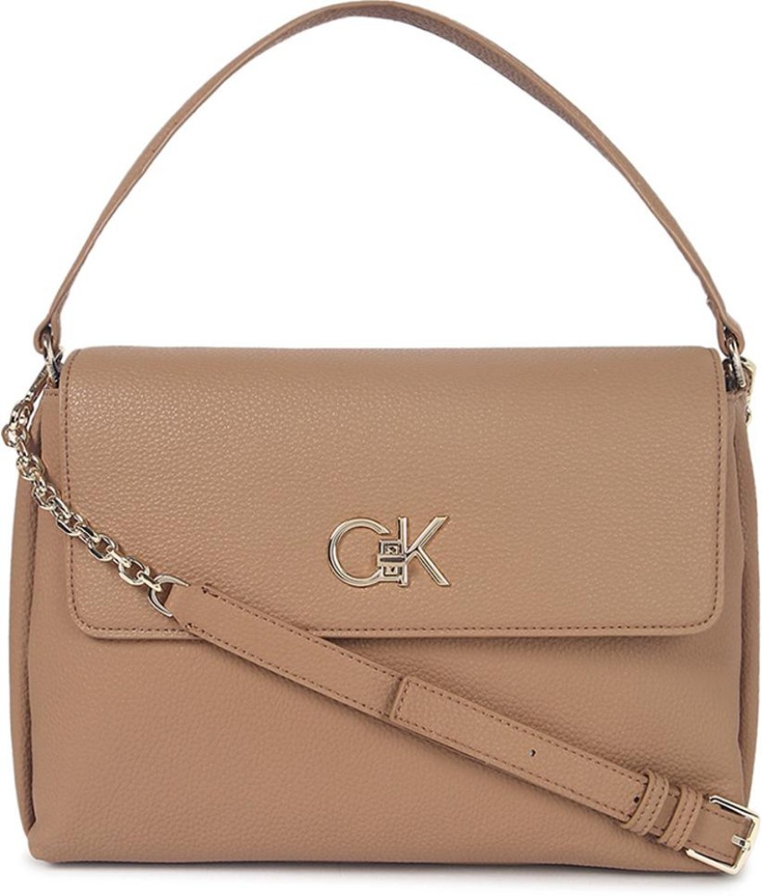 Buy Calvin Klein Women Brown Handbag Brown Online @ Best Price in India