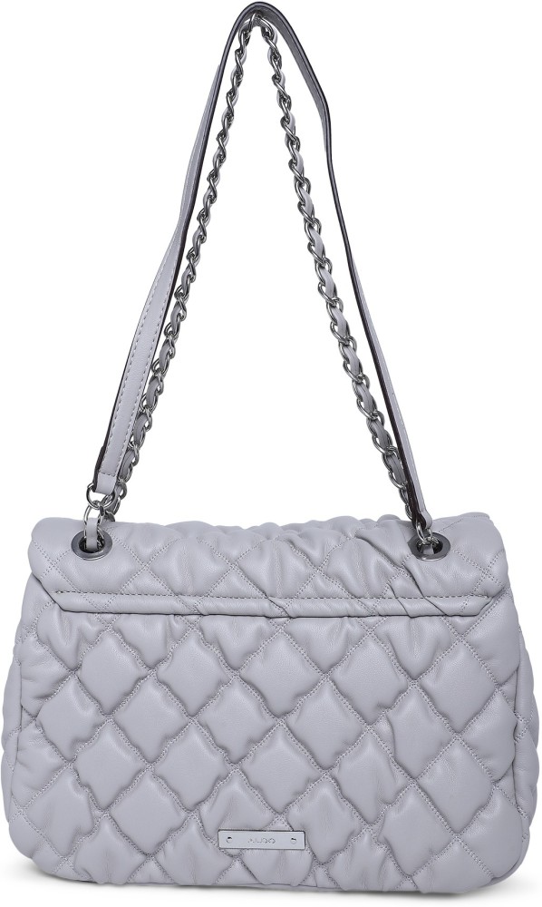 Buy ALDO Women Grey Handbag Light Grey Online Best Price in