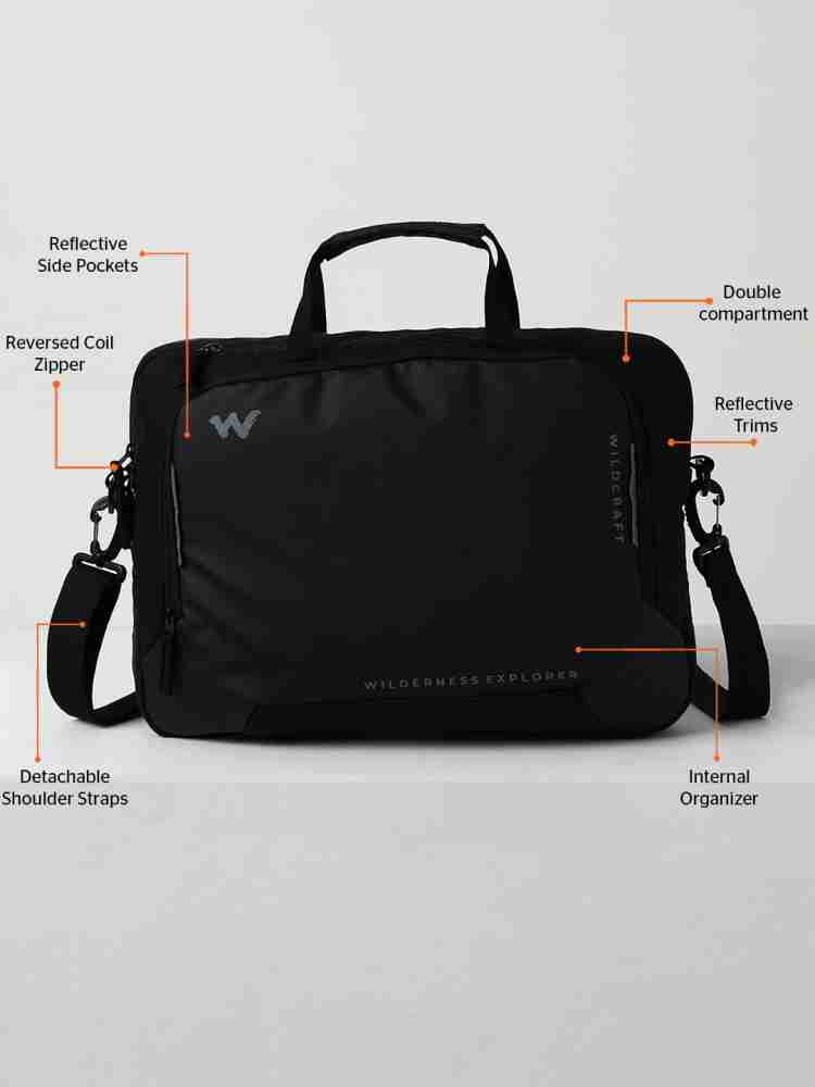 Buy Wildcraft Men Women Black Messenger Bag Black Ctd Online Best Price in India Flipkart