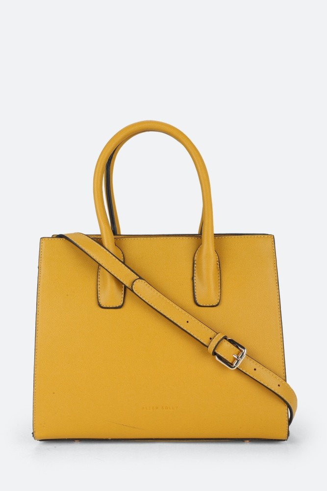 Allen solly best sale mustard yellow handbag