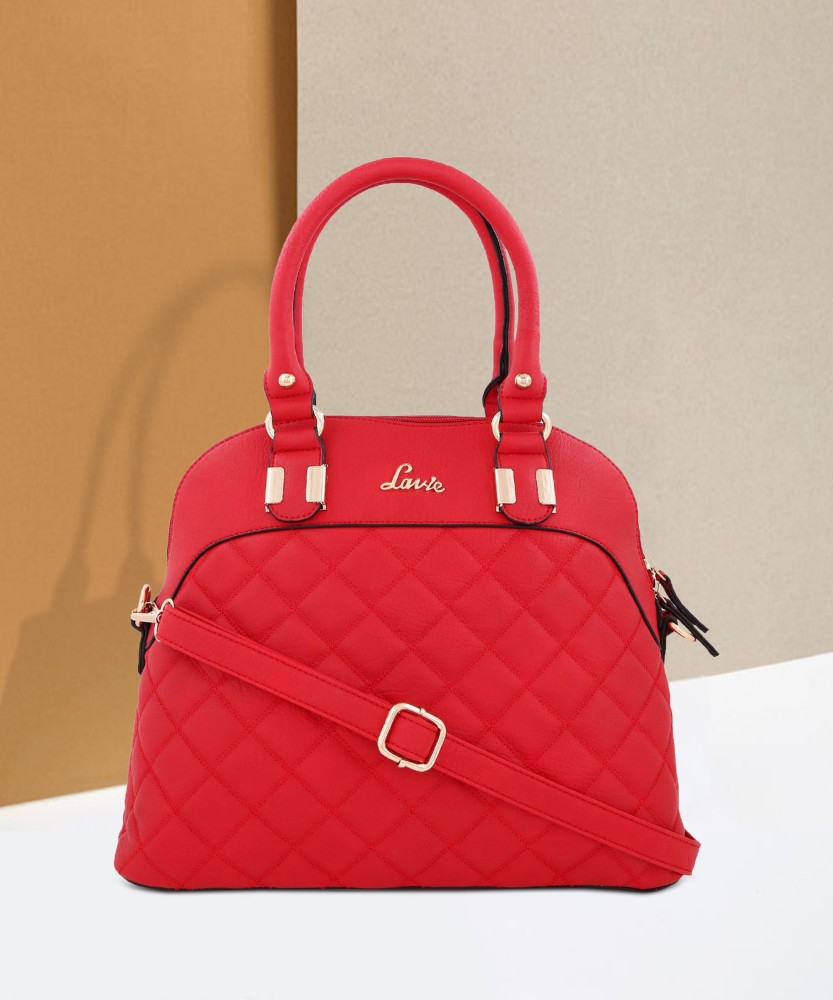 Buy LAVIE Women Red Handbag RED Online Best Price in India