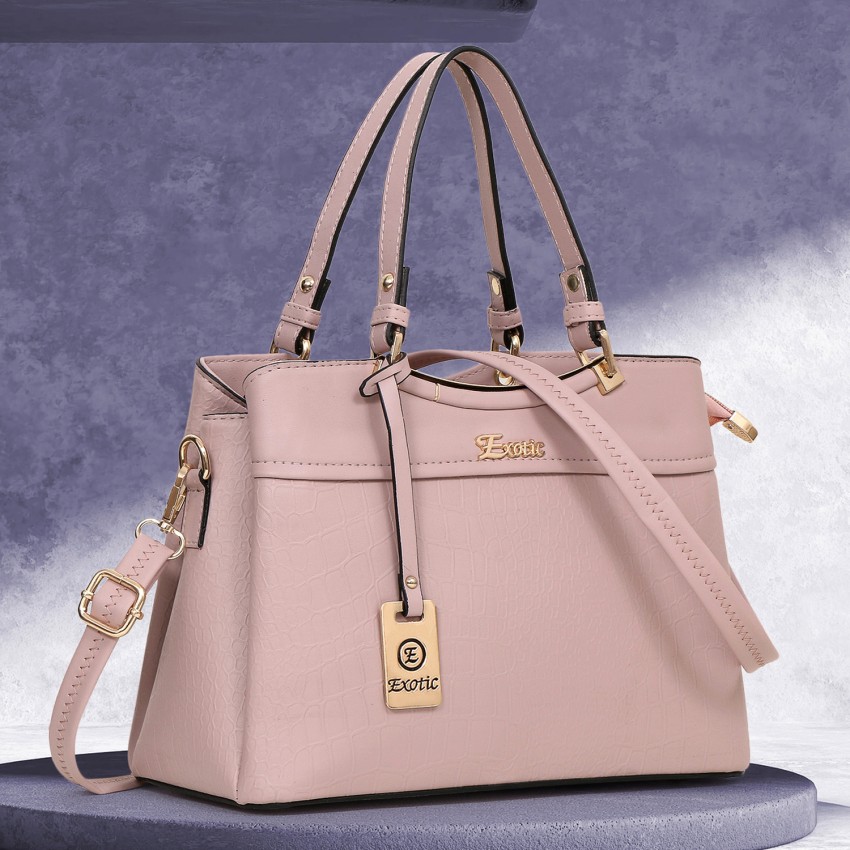 Buy Exotic Women Pink Hand-held Bag Pink Online @ Best Price in India