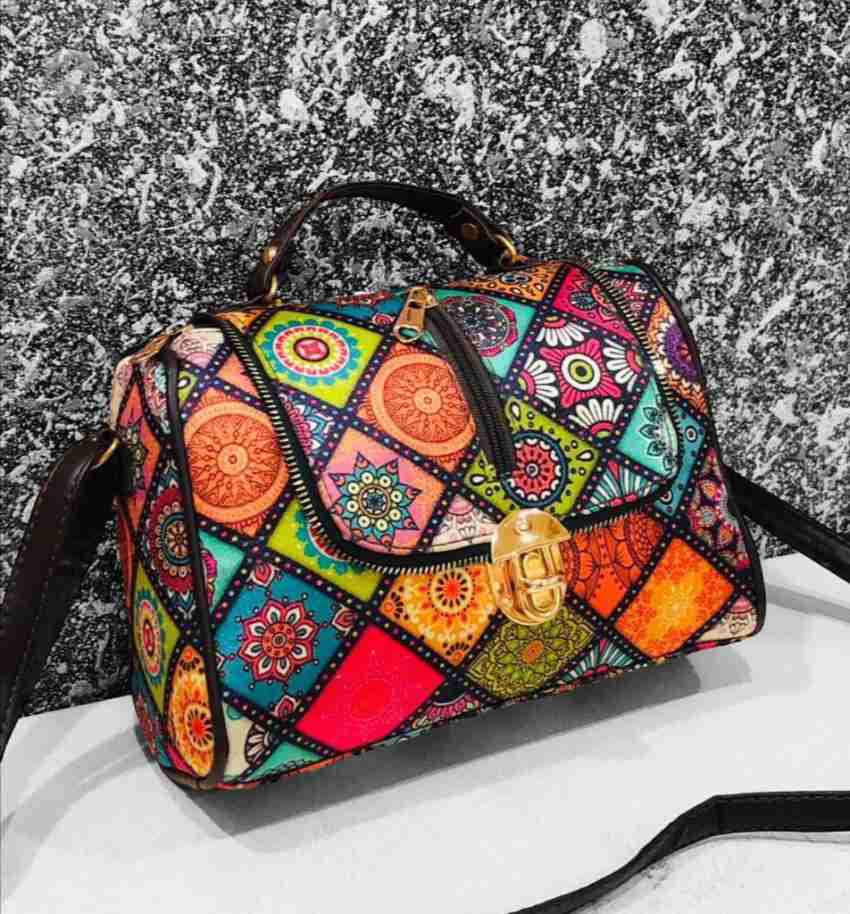 Buy Fargo Women Multicolor Handbag Multicolor Online @ Best Price