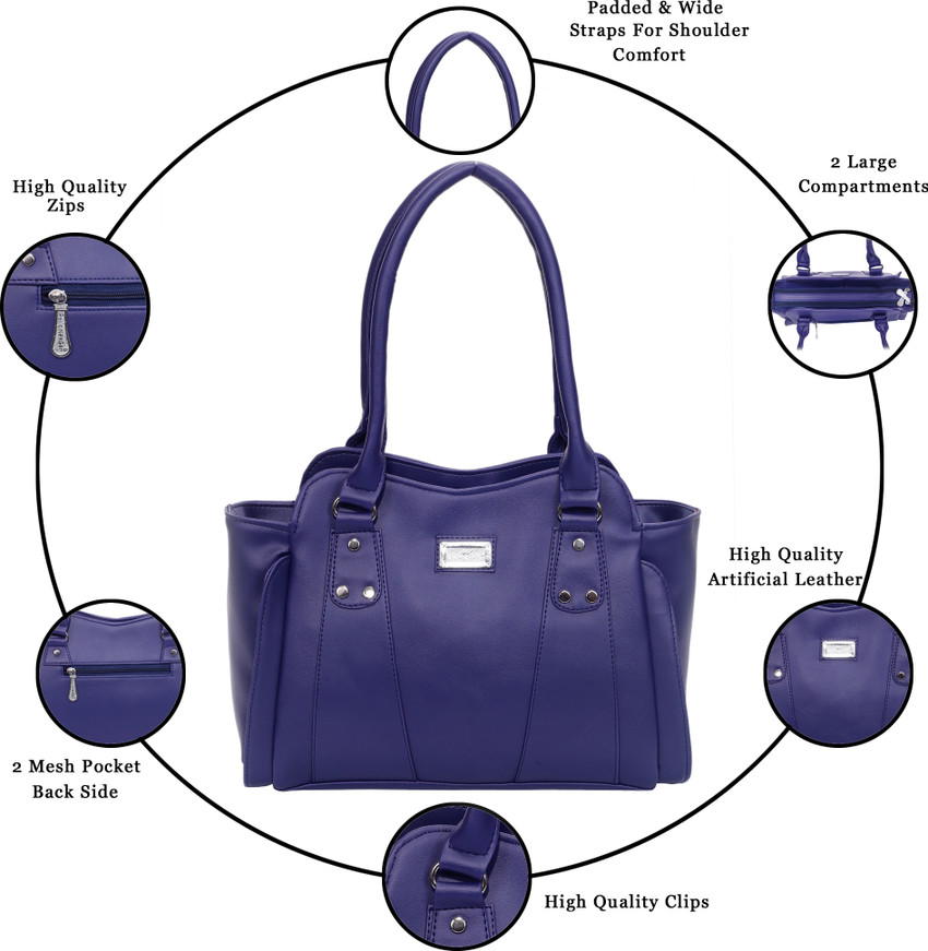 Buy FEARLESS Women Blue Shoulder Bag Blue Online Best Price in
