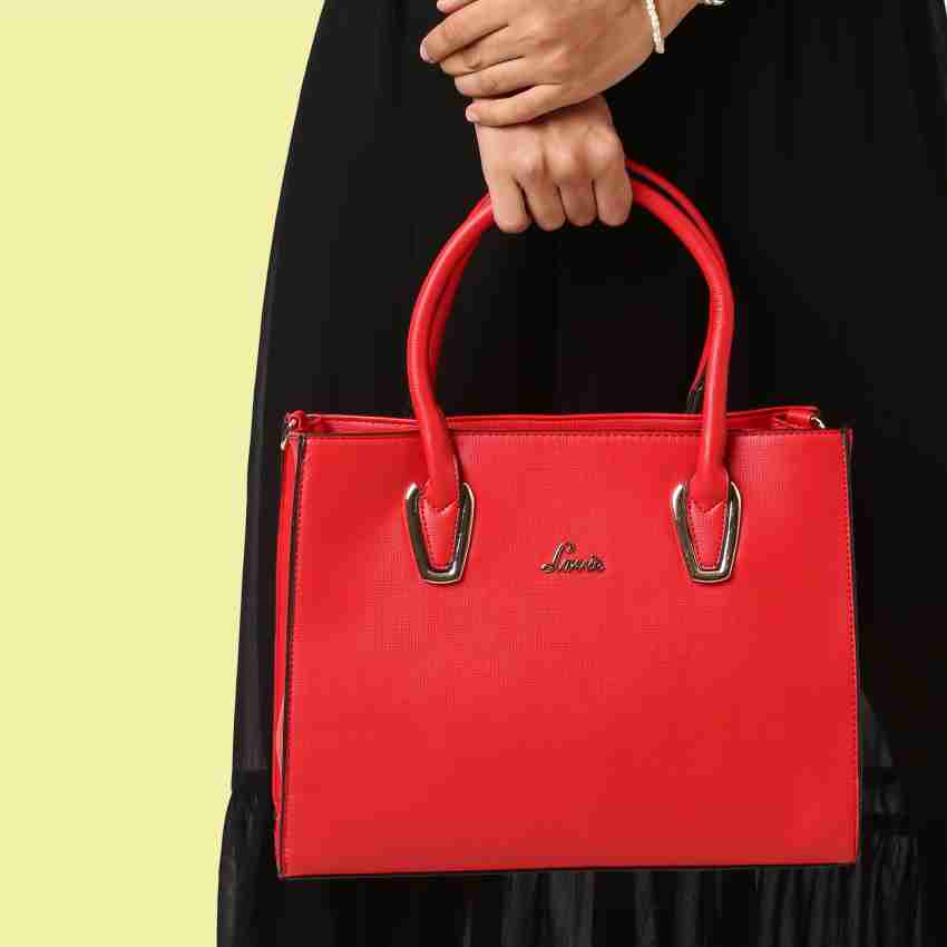 Buy LAVIE Women Red Satchel RED Online Best Price in India