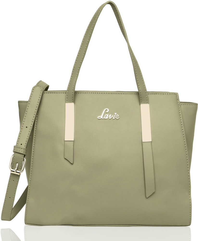 Buy LAVIE Women Multicolor Satchel Olive Online Best Price in