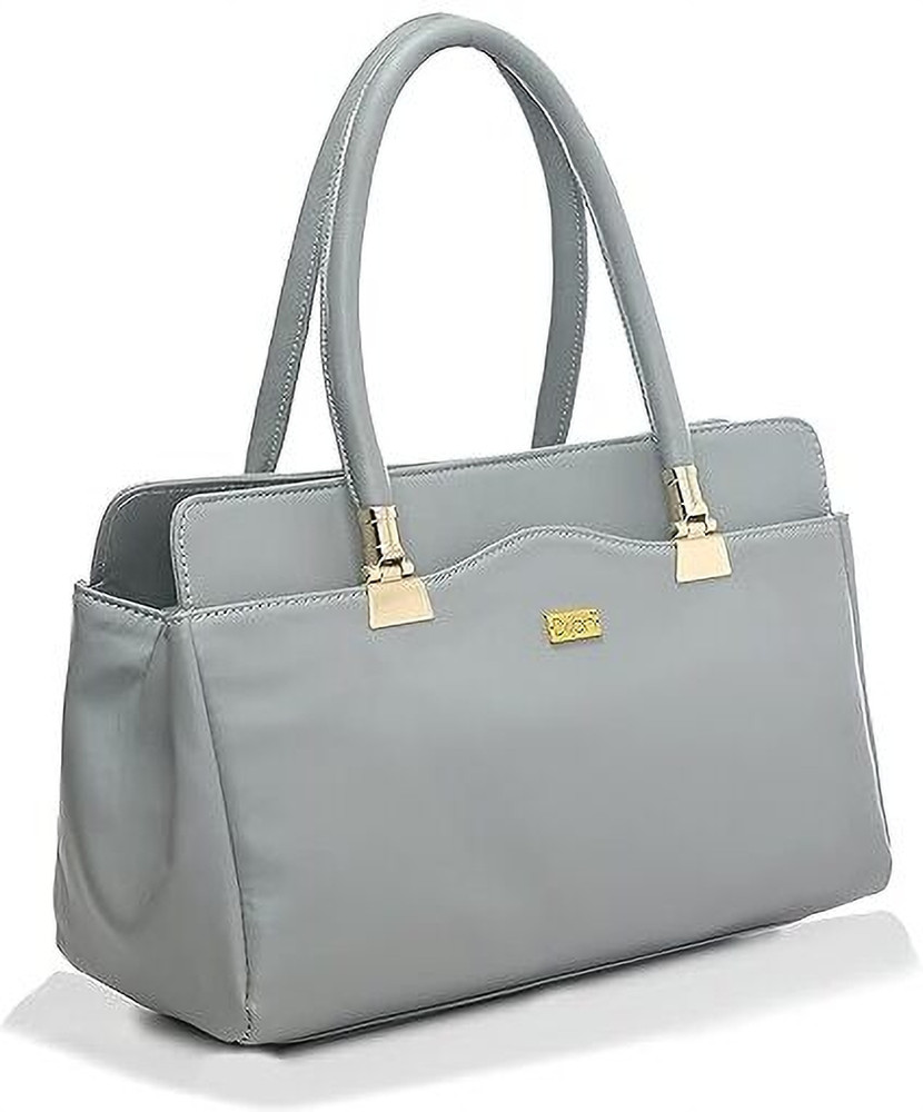 Grey sales color handbags