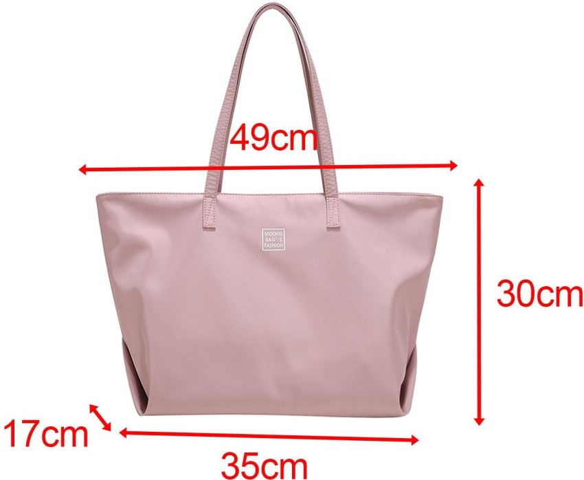 Lyla Women Canvas Travel Tote Bag Casual Handbag Top Handle  Bag with Compartments Bla Shoulder Bag - Shoulder Bag