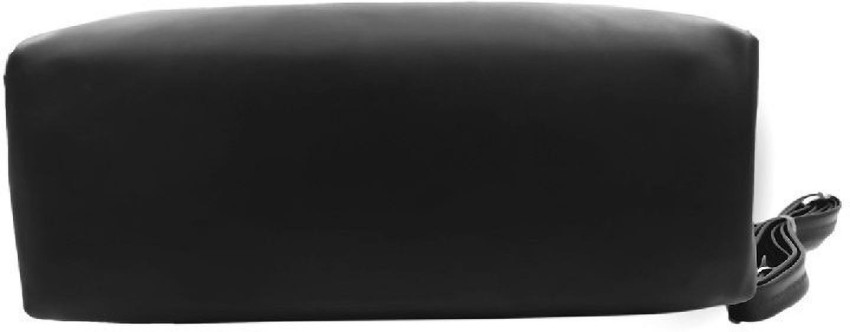 KD Black Patent Leather Embossed Genuine Leather Clutch Handbag