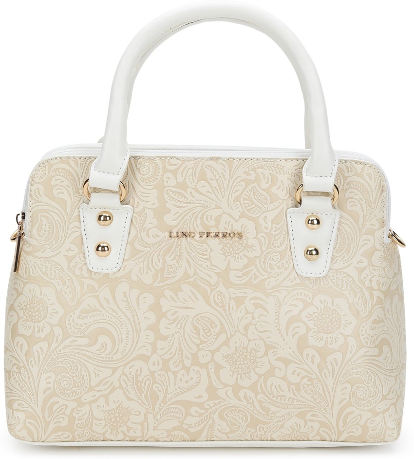 LINO PERROS Women White Hand-held Bag