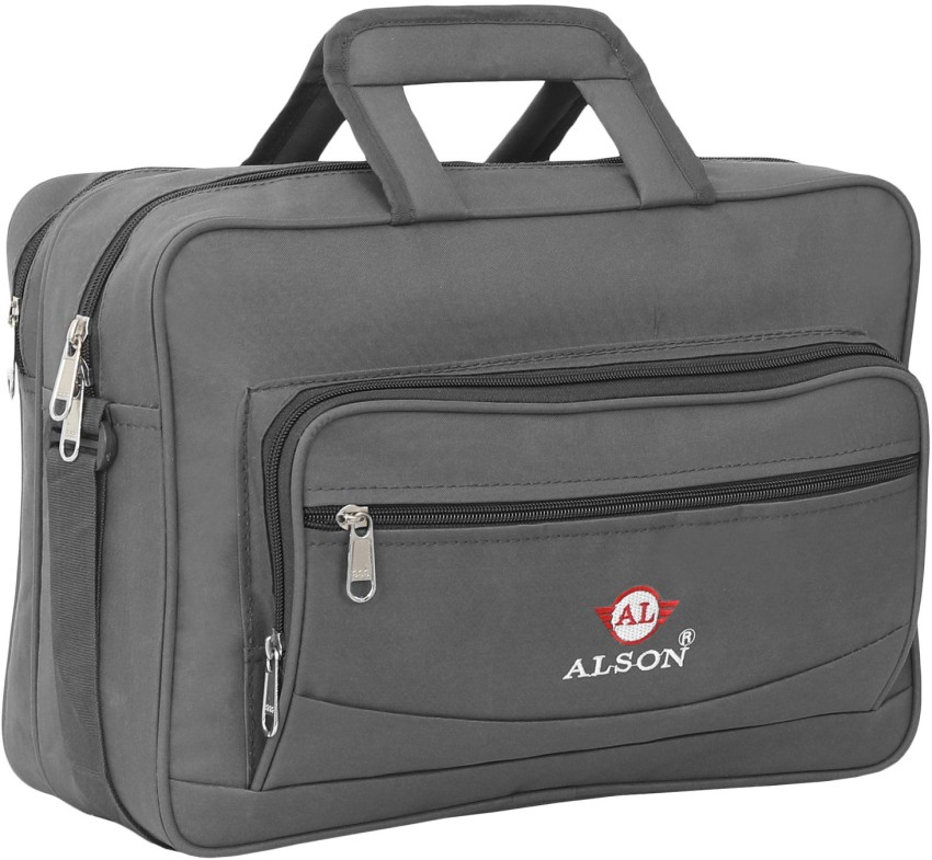 Buy Alson Men Women Grey Messenger Bag DARK GRY Online Best