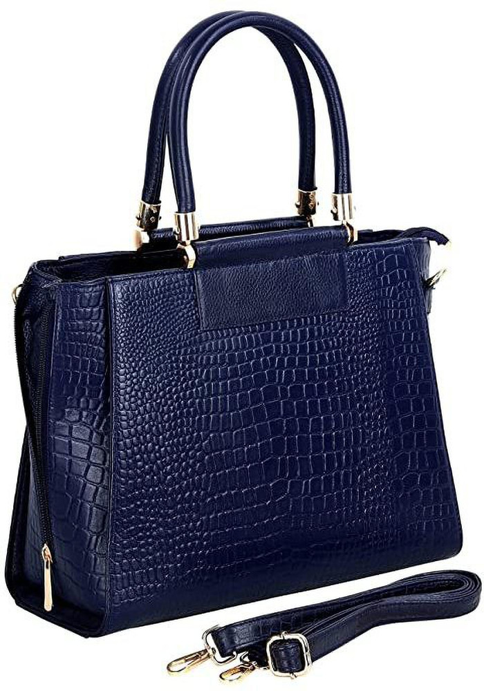 Buy RICHSIGN LEATHER ACCESSORRIES Women Blue Handbag NAVY BLUE Online Best Price in India Flipkart