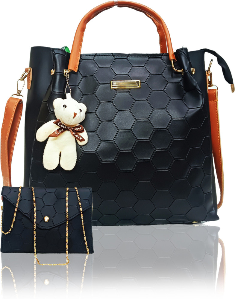 Buy Flawo Women Black Handbag Black Online Best Price in India Flipkart