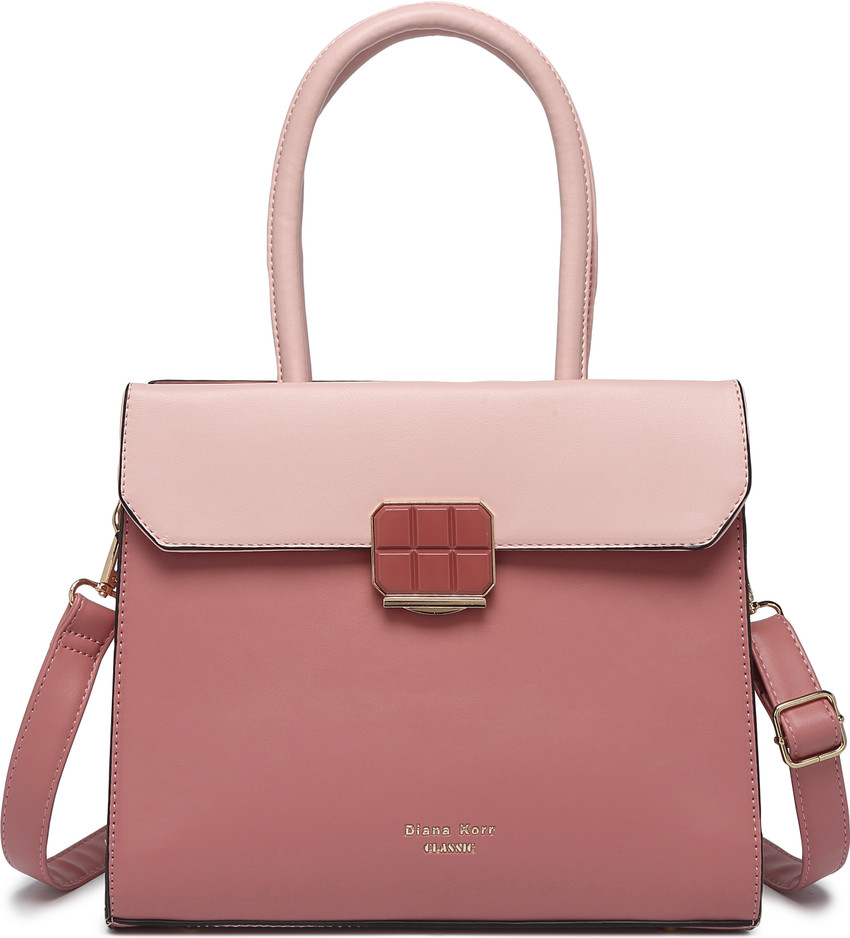 Buy Diana Korr Women Purple Hand held Bag PINK Online Best Price