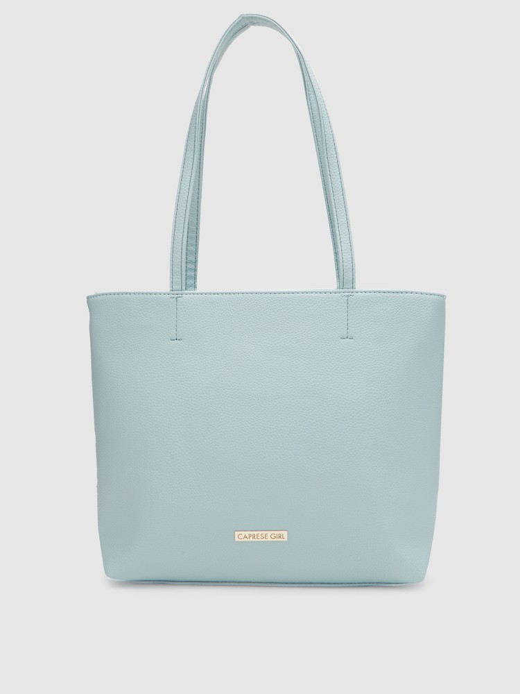 Buy Caprese Women Blue Tote Aqua Online @ Best Price in India