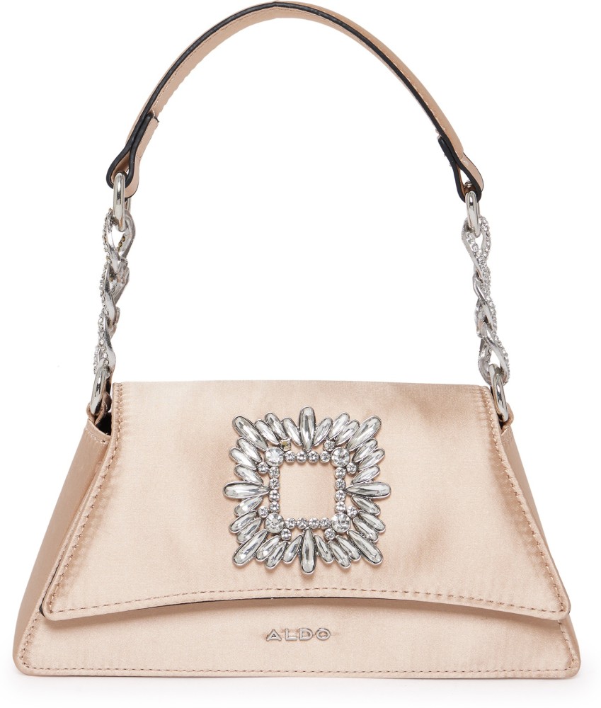 Buy ALDO Women Beige Handbag white Online @ Best Price in India