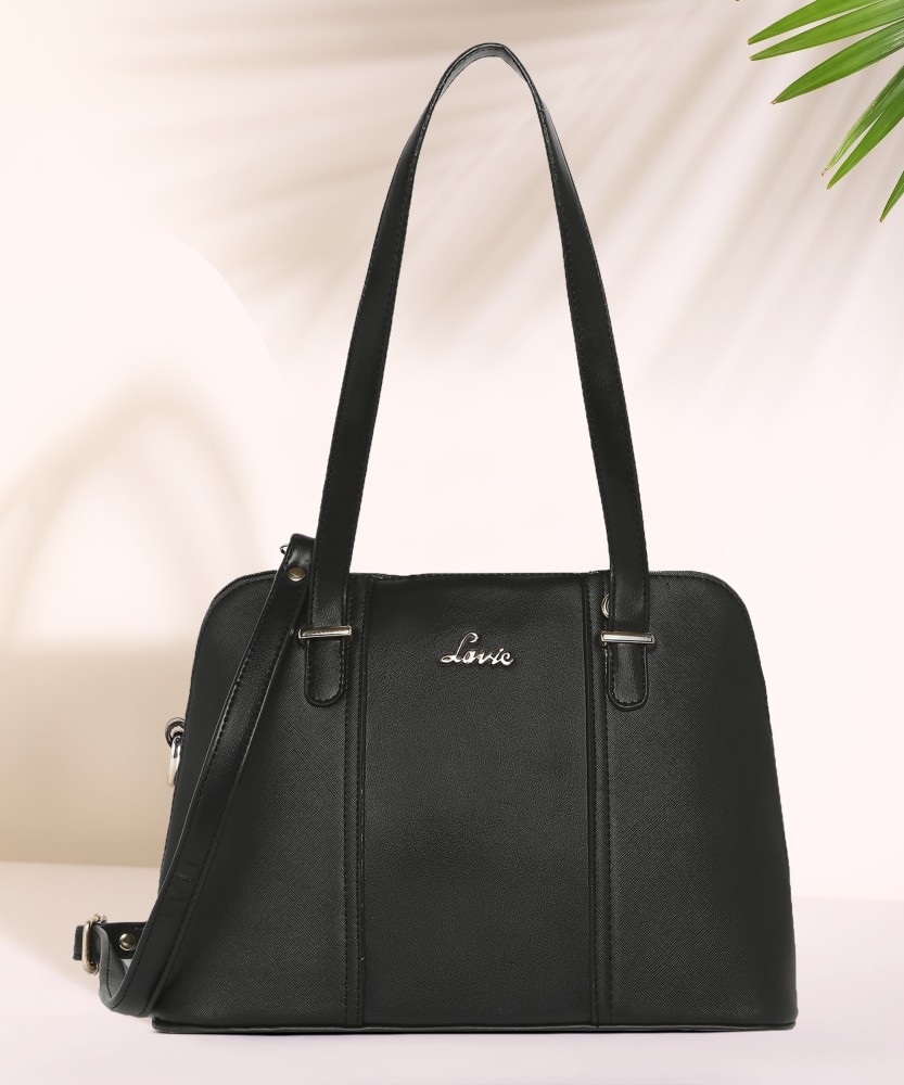 Buy LAVIE Women Black Handbag BLACK Online Best Price in India