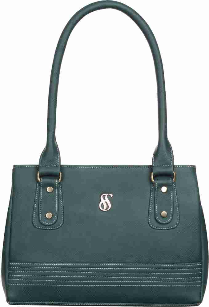 Buy FOSTELO Women Green Shoulder Bag Green Online Best Price in India Flipkart