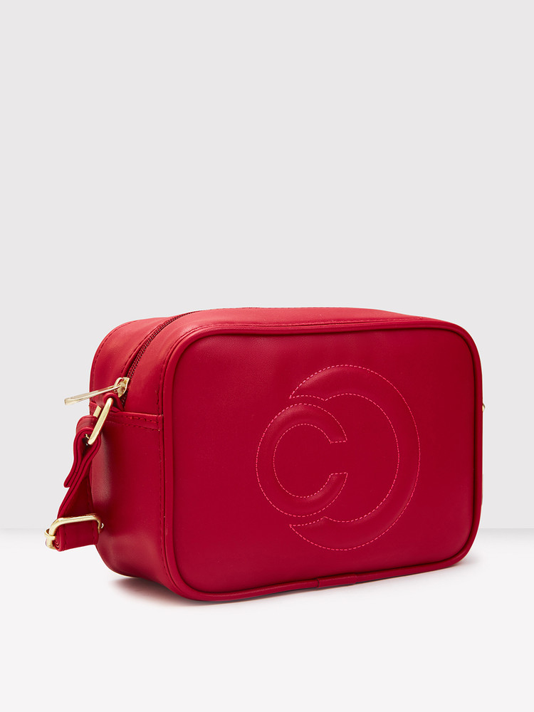 Buy Caprese Women Red Sling Bag Burgundy Online Best Price in India Flipkart