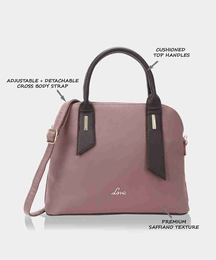 Buy LAVIE Women Pink Handbag D PINK Online Best Price in India Flipkart