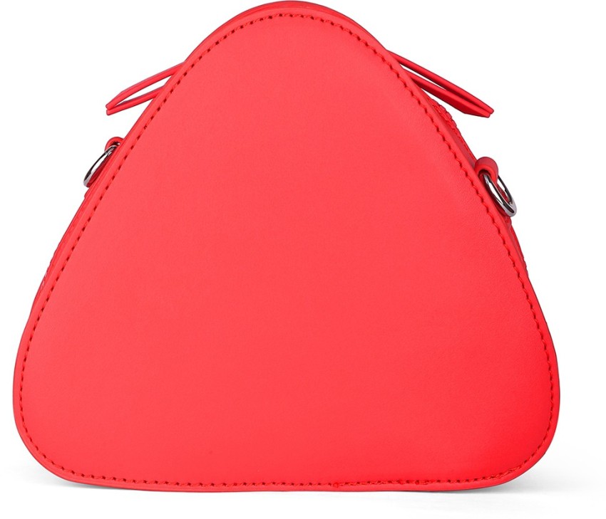 Caprese red 2024 sling bag