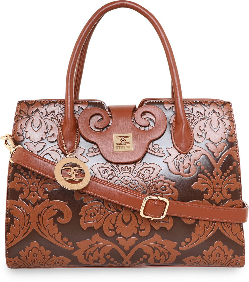 Buy ESBEDA Women Brown Shoulder Bag Brown Online Best Price in