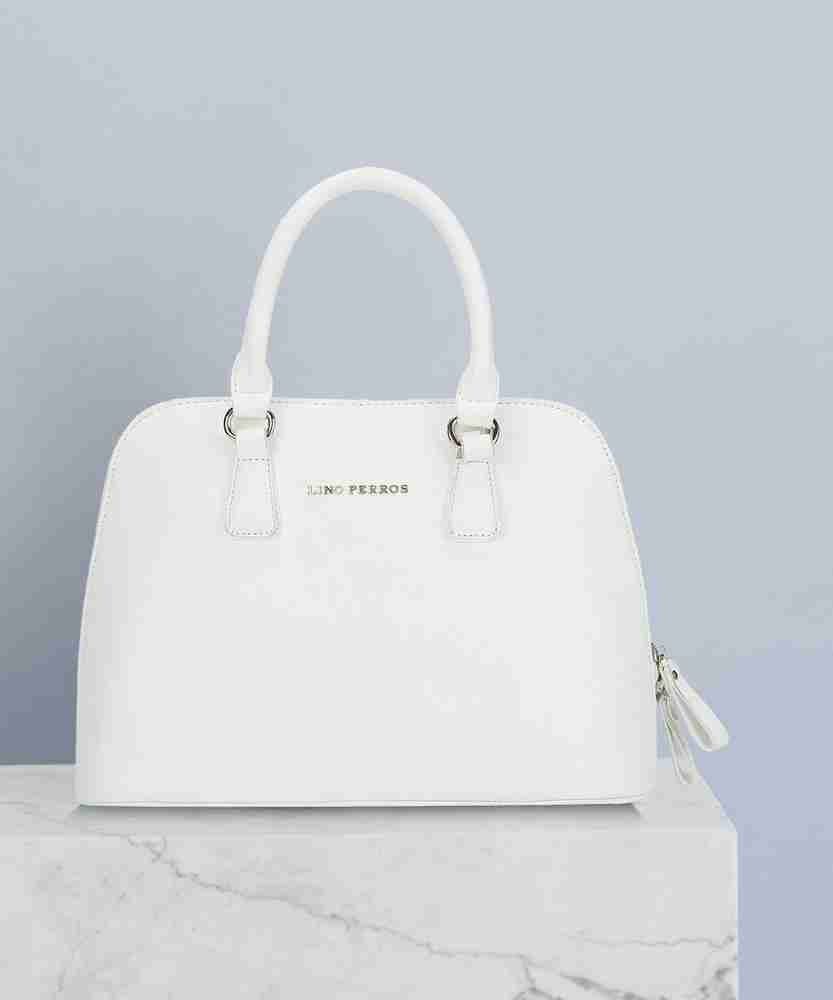 Buy LINO PERROS Women White Shoulder Bag White Online Best Price in India Flipkart