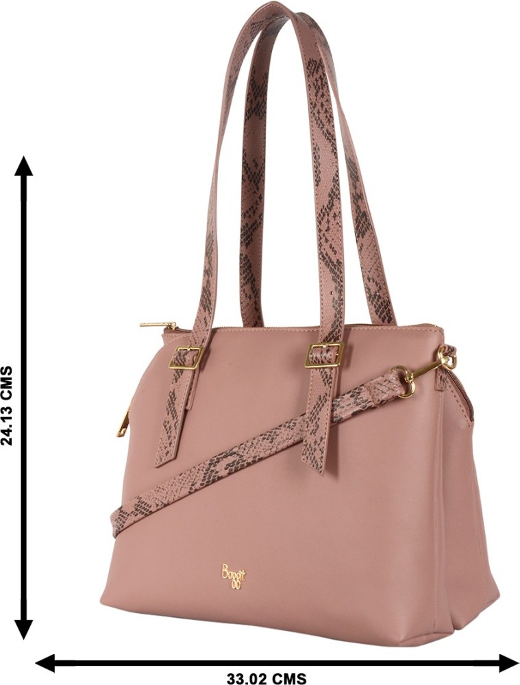 Buy Baggit Women Pink Handbag Nude Mauve Online Best Price in