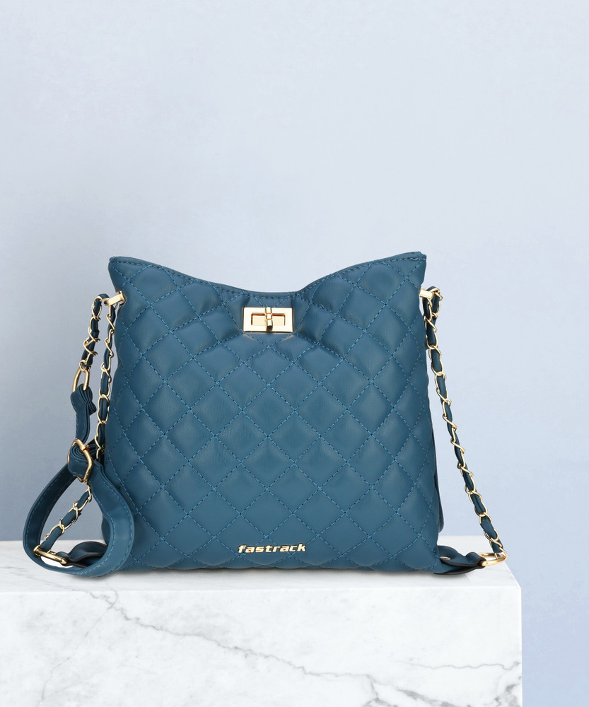 Fastrack Women Blue Sling Bag