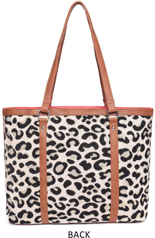 Leopard print on sale messenger bag