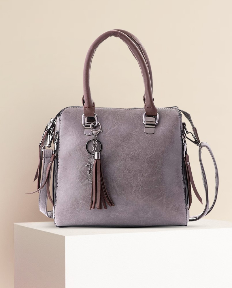 Dark grey outlet handbags