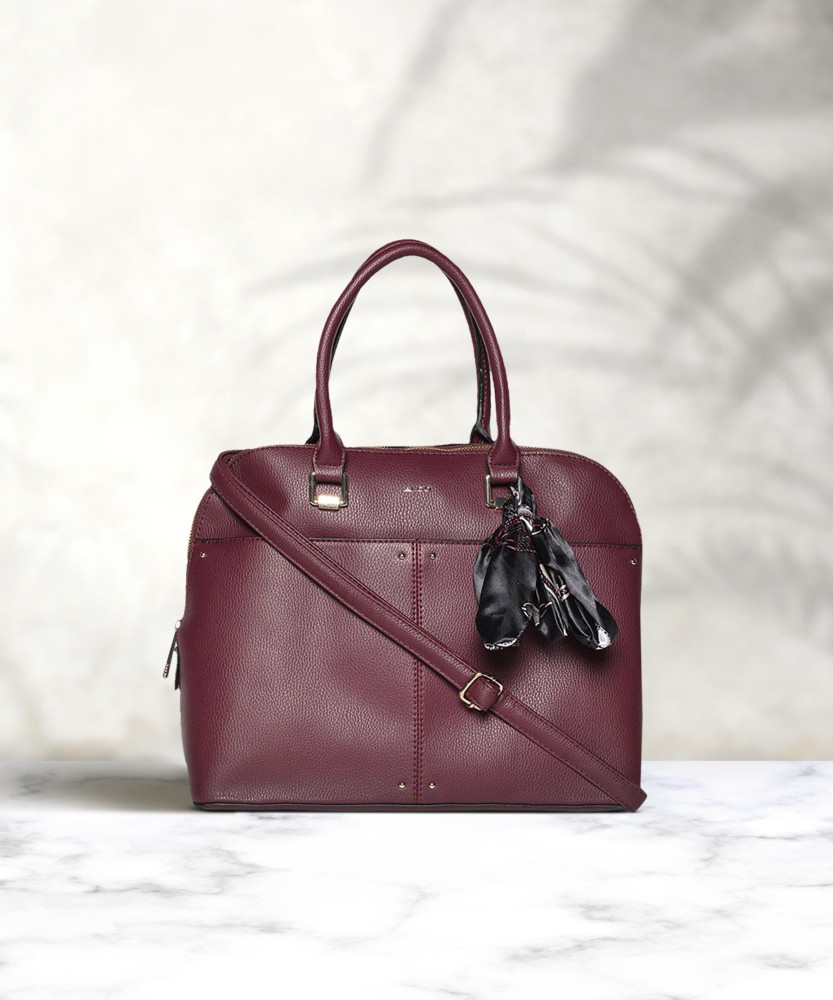 Buy ALDO Women Maroon Hand held Bag Maroon Online Best Price in