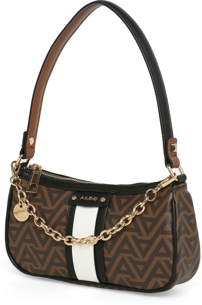 Buy ALDO Women Brown Shoulder Bag Brown Online Best Price in