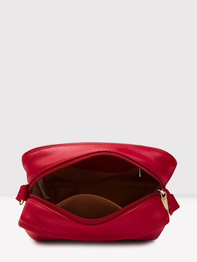 Caprese red sling bag best sale
