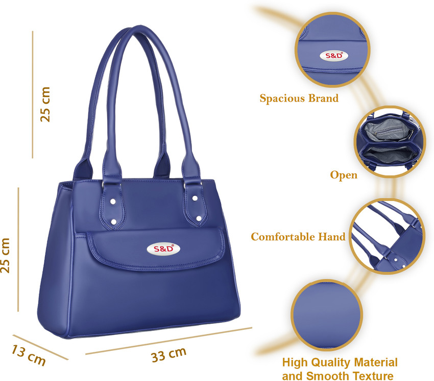 Buy semiize Women Blue Shoulder Bag BLUE Online Best Price in India Flipkart