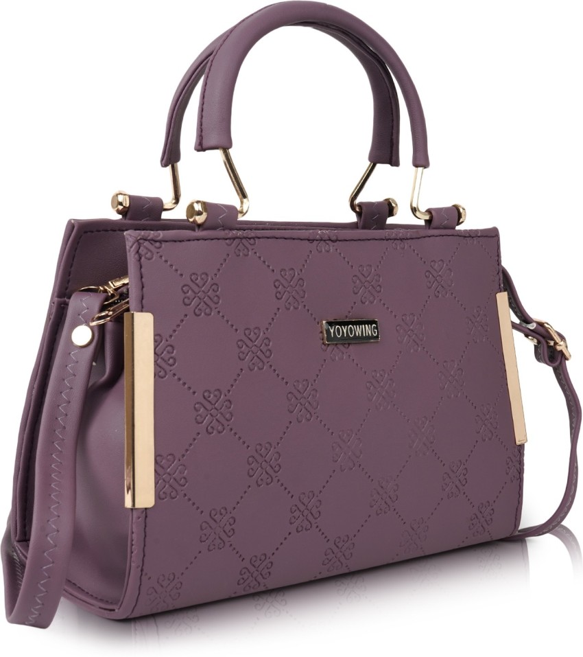 Buy YOYOWING Women Purple Handbag Purple Online Best Price in