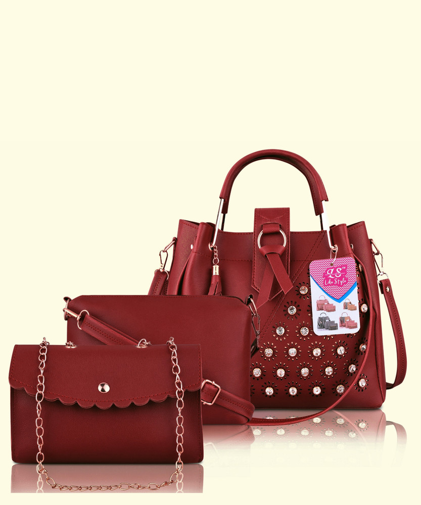 Maroon messenger bag deals