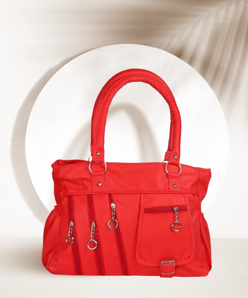 Buy SIRISHA Women Red Hand held Bag RED Online Best Price in