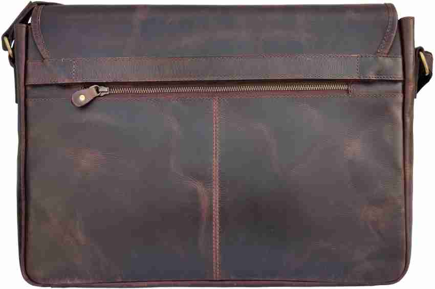 Rustic Town Men's Leather Hand Pouch