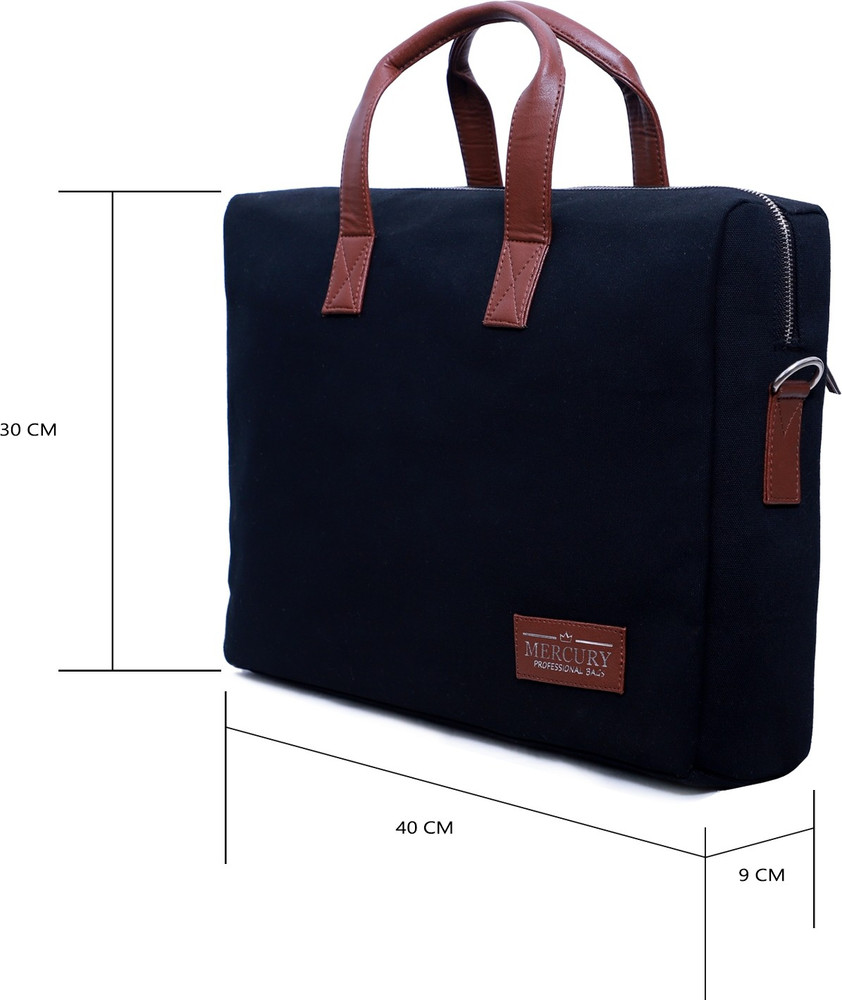 Buy Mercury Professionals Men Women Black Messenger Bag Black Online Best Price in India Flipkart