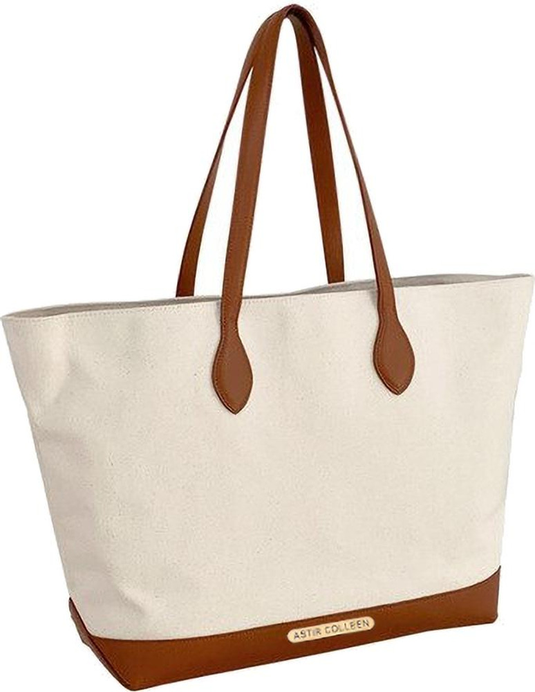 Buy ASTIR COLLEEN Women Tan Handbag Off white Tan Online Best