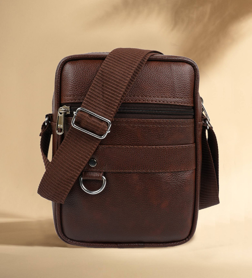 Buy ZipCraze Men Brown Messenger Bag Brown Online Best Price in India Flipkart